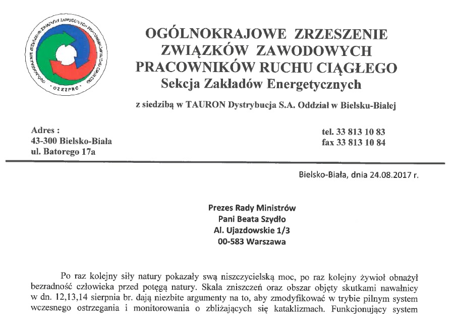 Thumbnail for the post titled: Stanowisko Sekcji ZE w sprawie wpisania zespołów pogotowia energetycznego w KSRG