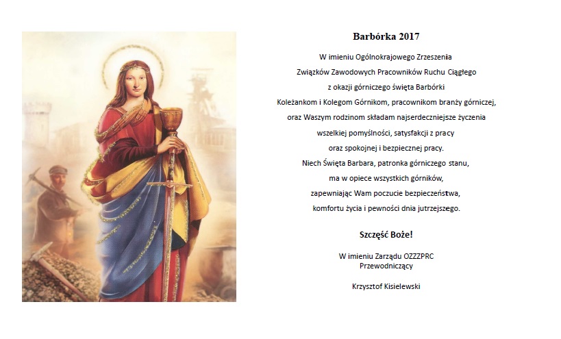 Thumbnail for the post titled: Barbórka 2017