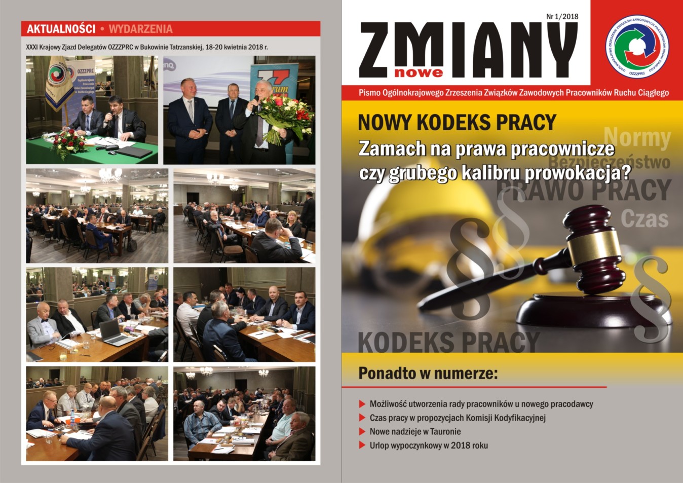 Thumbnail for the post titled: Nowe Zmiany – Pismo OZZZPRC